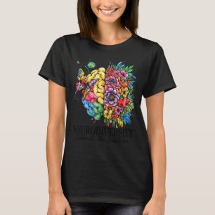 T-shirt Neurodiversité Cerveau Autisme Sensibilisation TSA