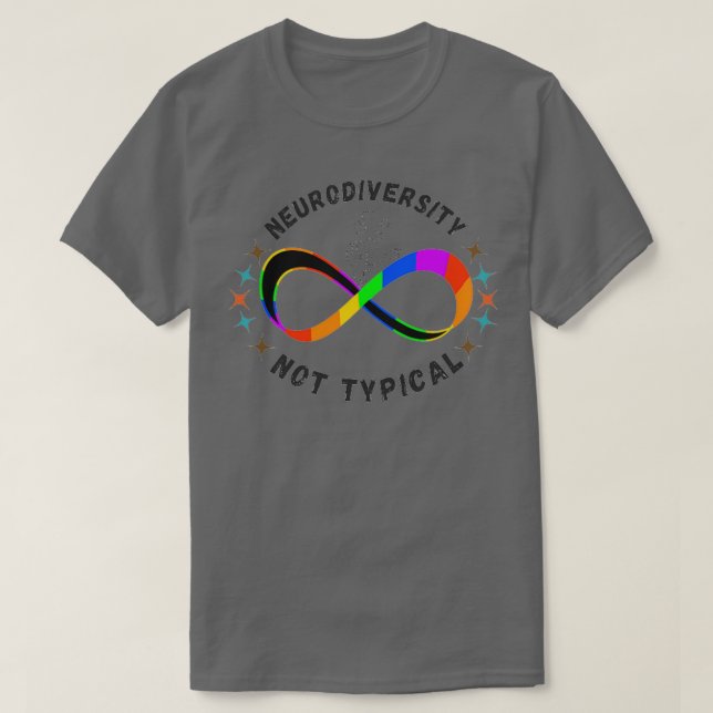 T-shirt Neurodiversité non d'actualité 1 (Design devant)