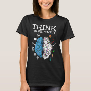 T-shirt Neurodiversité Nous Pensons Tous Différemment Cern