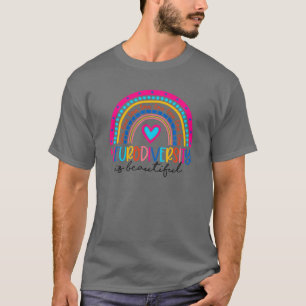 T-shirt Neurodiversity Is Beautiful Rainbow Autism Mom Aut