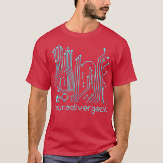 T-shirt Neurodivertissement Autisme TDAH Aspergers Aspie N