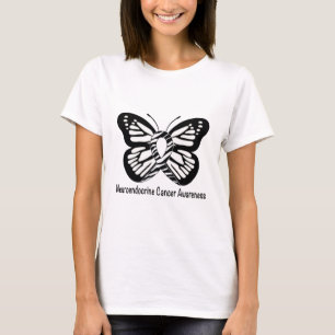 T-shirt Neuroendocrine Cancer Zebra Papillon de l'espoir