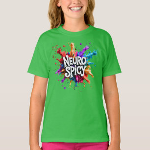 T-shirt NEUROÉPICÉ neurodiversité autisme tda dyslexie