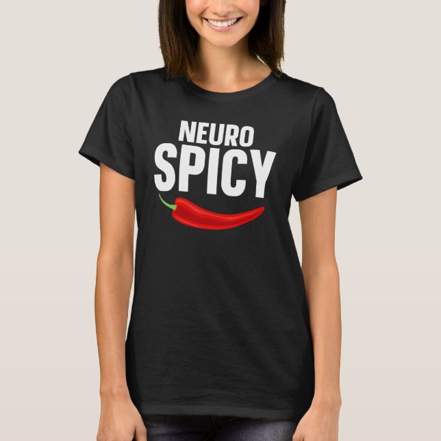 T-shirt Neurologue épicé Neuro (Devant)