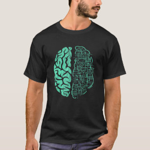 T-shirt Neuroscience du cerveau humain Classe d'anatomie T