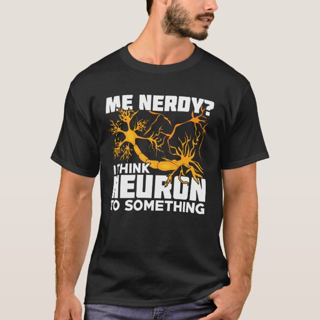 T-shirt Neuroscience Neurobiologie Neuroscientifique Cadea (Devant)