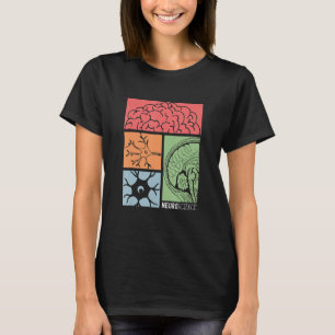 T-shirt Neuroscience Neurologue Neuroscientifique Neurobio