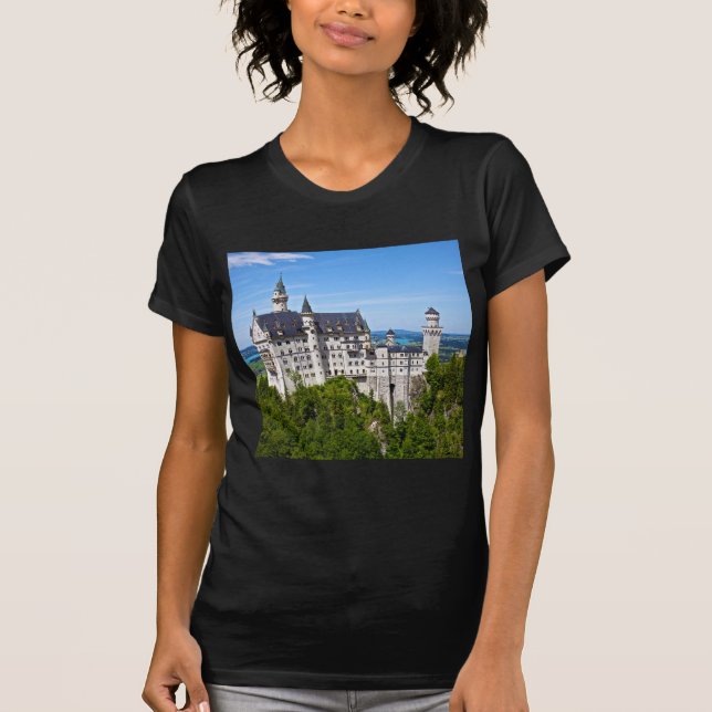 T-shirt Neuschwanstein Castle (Devant)
