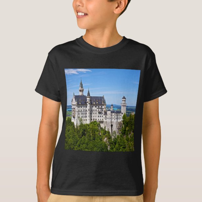 T-shirt Neuschwanstein Castle (Devant)