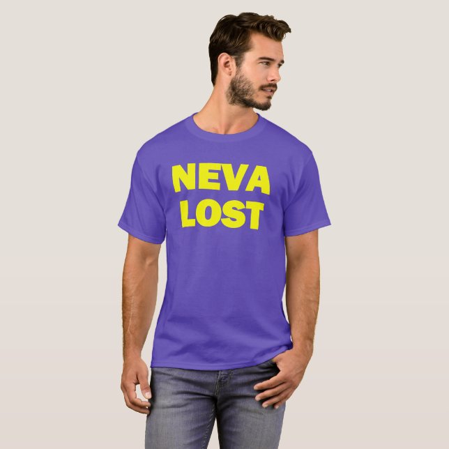 T-SHIRT NEVA PERDU ! (Devant entier)