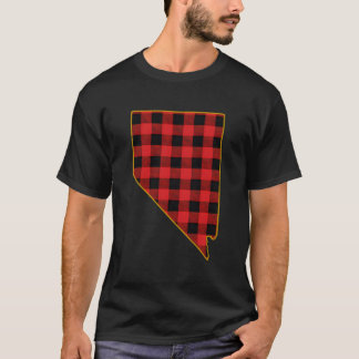 T-shirt Nevada Accueil État Buffalo Plaid