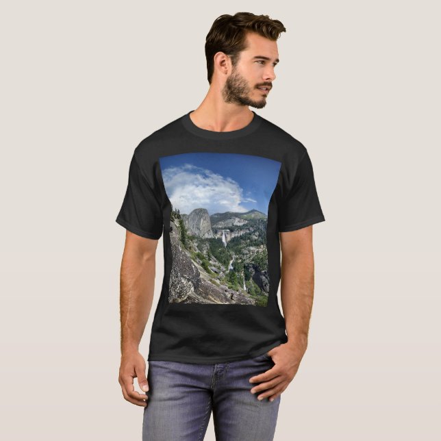 T-shirt Nevada et chutes vernales - Yosemite (Devant entier)
