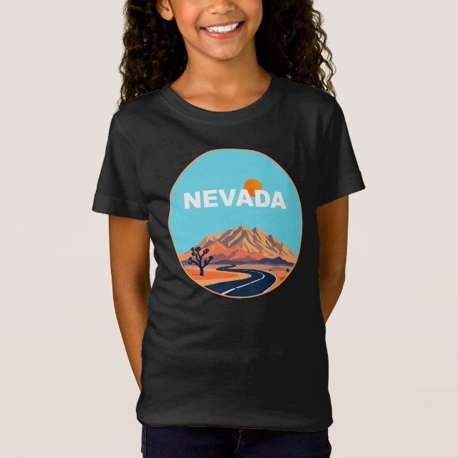 T-Shirt Nevada États-Unis d'Amérique (Devant)