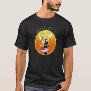 T-shirt Nevada Reno Mormon LDS Mission Missionnaire