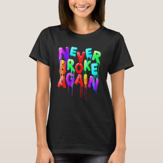 T-shirt Never Broke Again Adolescent Coloré