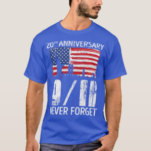 T-shirt Never Forget 911 20th Anniversary Patriot Day 2021