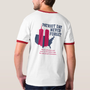 T-shirt Never Forget 911 20th Anniversary Patriot Day 2021