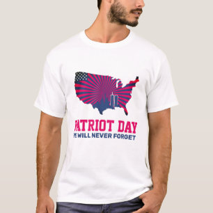 T-shirt Never Forget 911 20th Anniversary Patriot Day 2021
