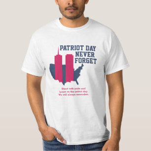 T-shirt Never Forget 911 20th Anniversary Patriot Day 2021