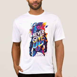 T-shirt Never Give Up