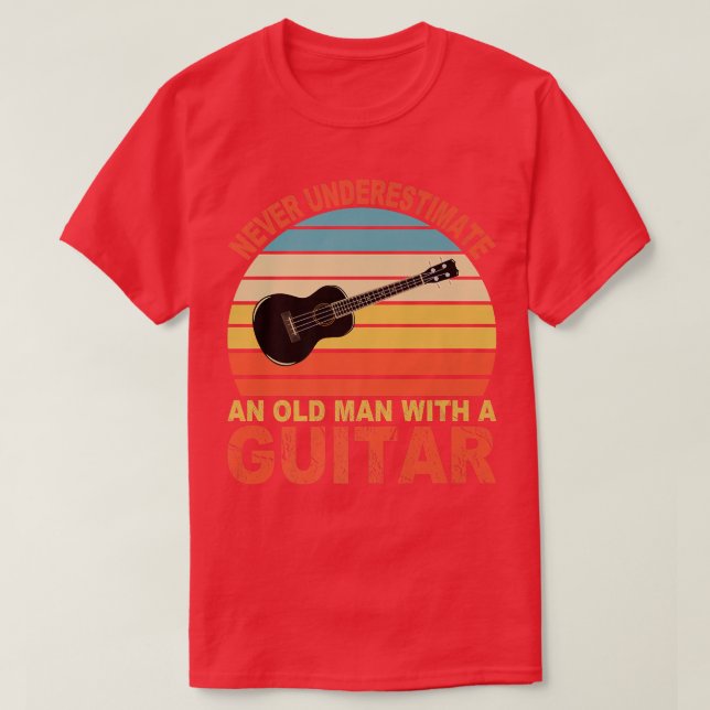 T-shirt Never underestimate (Design devant)