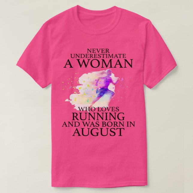 T-shirt Never Underestimate  (Design devant)