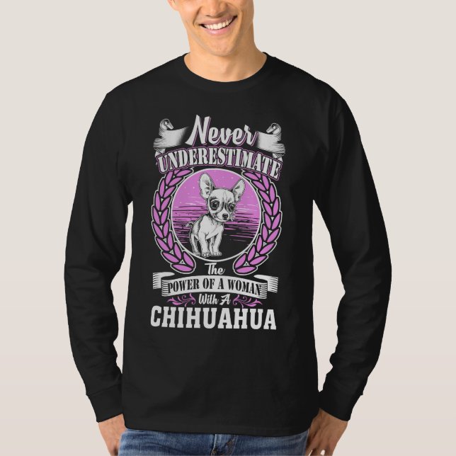 T-shirt Never Underestimate (Devant)