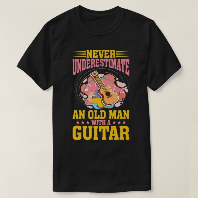 T-shirt Never underestimate (Design devant)