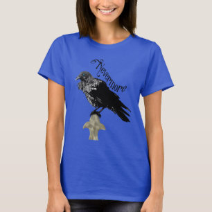 T-shirt Nevermore Raven