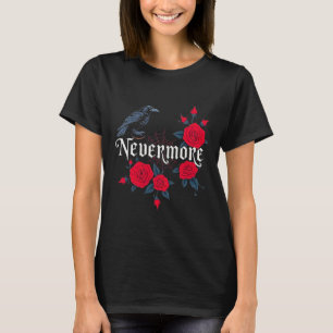 T-shirt Nevermore Raven Gothic Halloween