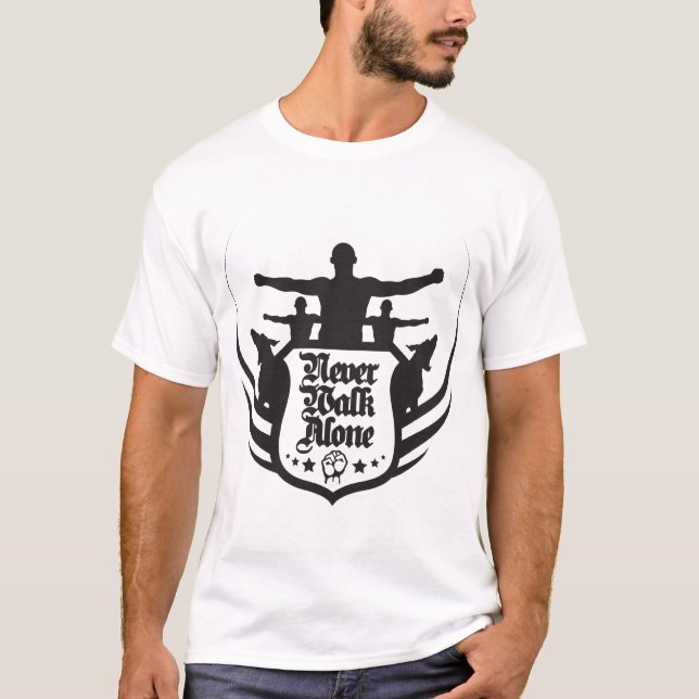 T-shirt neverwalkalone2 (Devant)