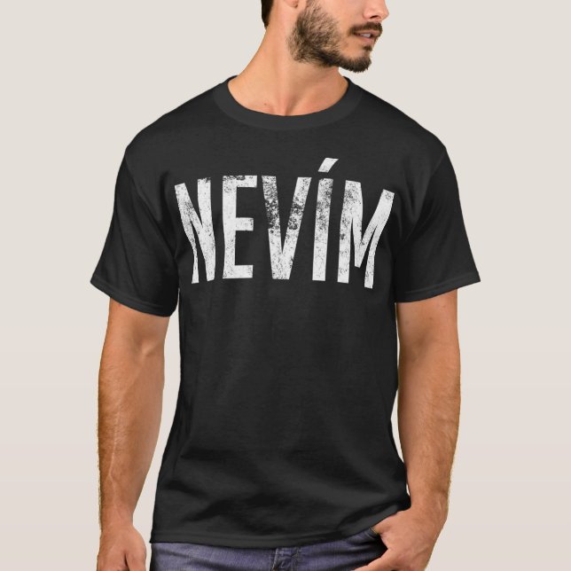 T-shirt Nevim Tchèque Enseignant Czechia Cesko Je ne sais  (Devant)