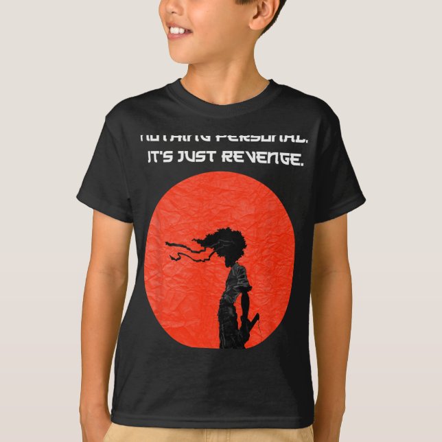 T-shirt New Afro Samurai Manga Anime Cartoon Tee  (Devant)