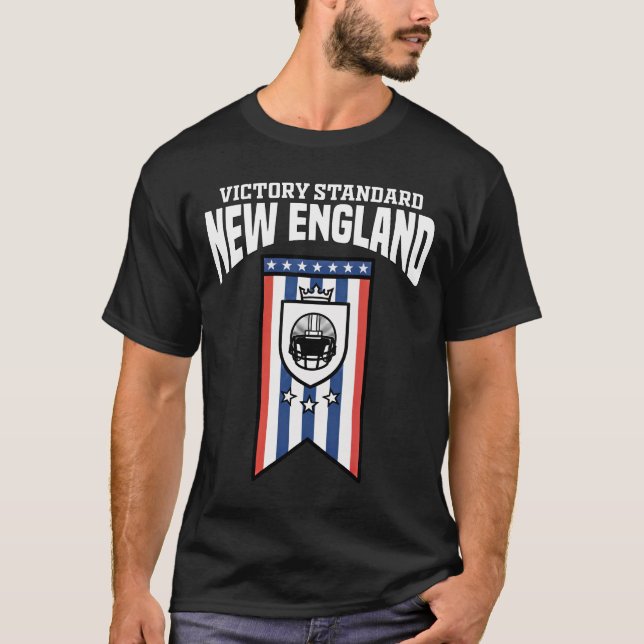 T-SHIRT NEW ENGLAND VICTORY STANDARD - NEW ENGLAND FOOTBAL (Devant)