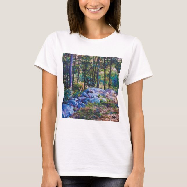 T-shirt New England Woods (Devant)