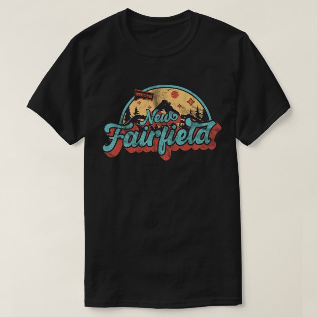 T-shirt New Fairfield, Connecticut (Design devant)