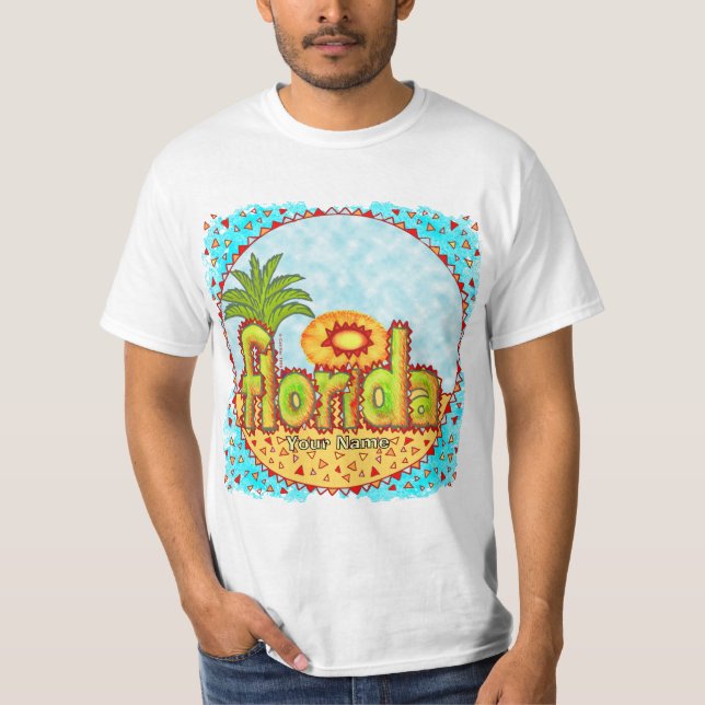 T-shirt New Florida Sun (Devant)