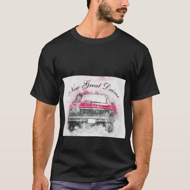 T-shirt New Great Driver (Devant)