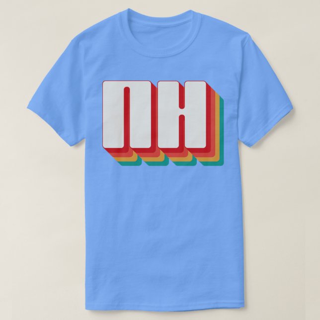 T-shirt New Hampshire (Design devant)