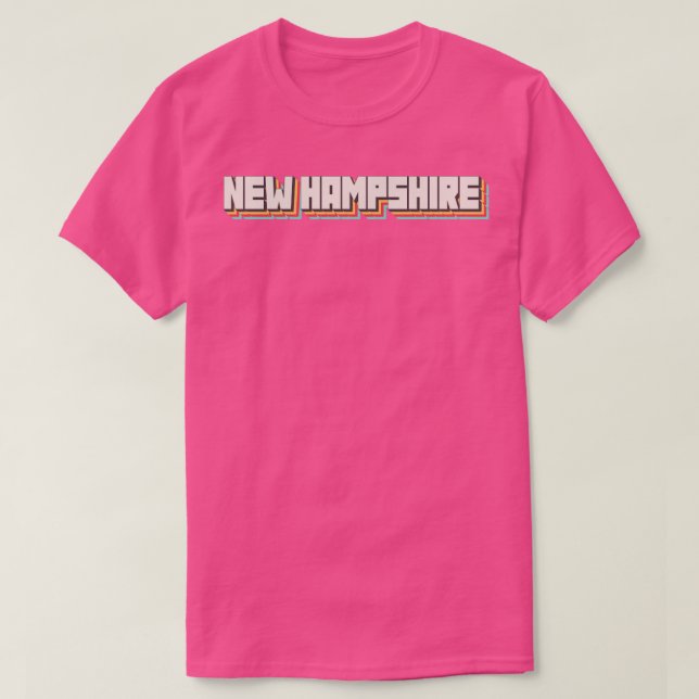 T-shirt New Hampshire11 (Design devant)