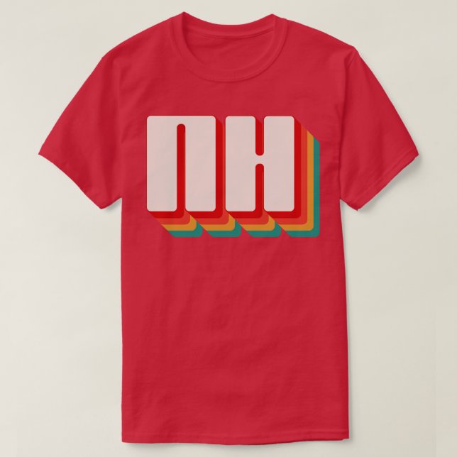 T-shirt New Hampshire 7 (Design devant)