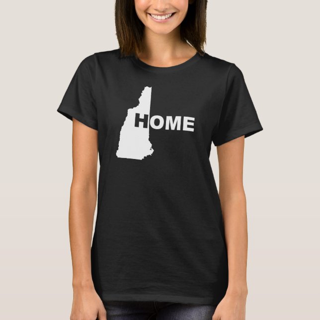 T-shirt New Hampshire Maison loin des Tee - shirts des T-s (Devant)