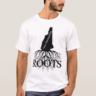 T-shirt New Hampshire State Racines Chemise femme ou homme