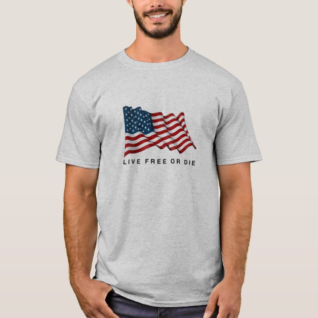 T-shirt New Hampshire Tee par NickysArt (Devant)