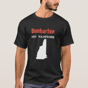 T-shirt New Hampshire USA State America Travel Dunbarton