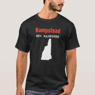 T-shirt New Hampshire Usa State America Travel Hampstead