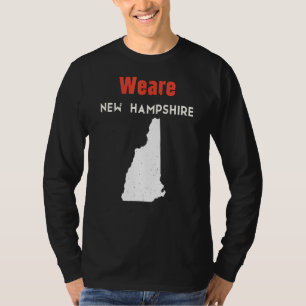T-shirt New Hampshire Usa State America Travel Weight