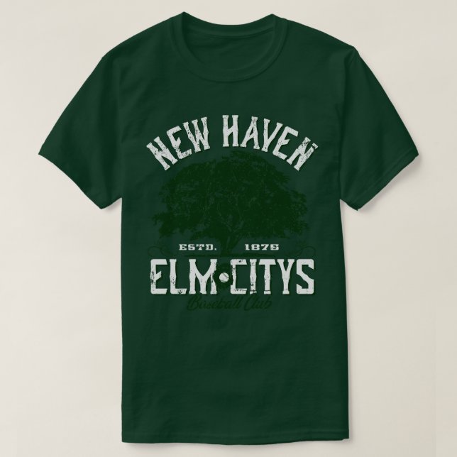 T-shirt New Haven Elm Citys (Design devant)