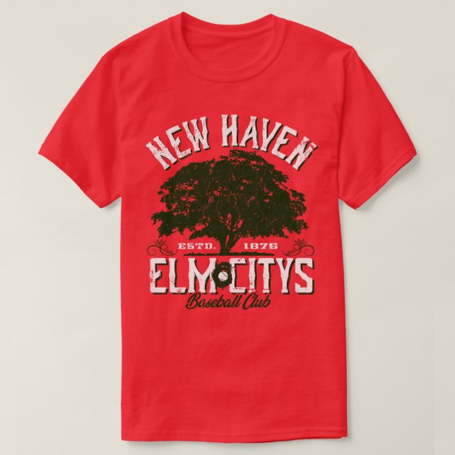 T-shirt New Haven Elm Citys (Design devant)