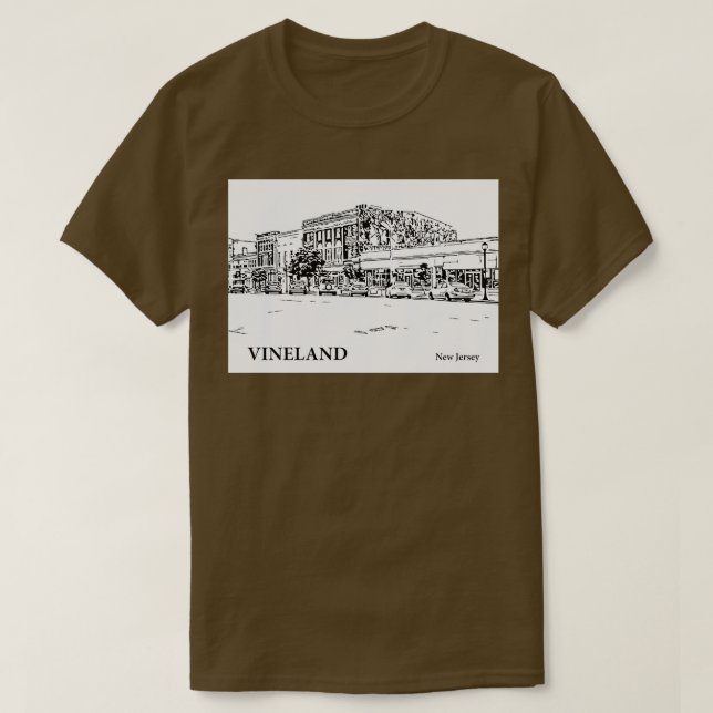 T-shirt New Jersey 3 (Design devant)
